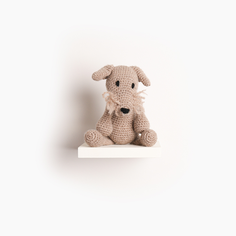 toft aaron the lurcher amigurumi crochet animal